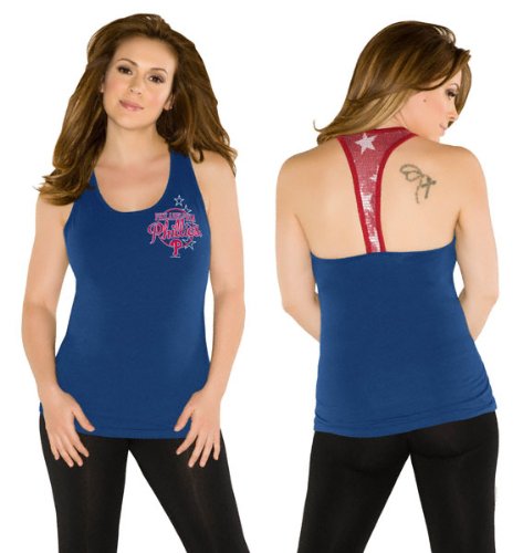 Philadelphia Phillies Women's Girl About Town Tank - Touch by Alyssa Milano at Amazon.com
