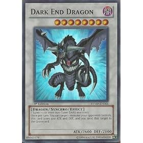  Yu-Gi-Oh! - Dark End Dragon (RYMP-EN066) - Ra Yellow Mega-Pack - 1st Edition - Super Rare