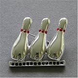 Three Leaning Pins Bowling Pin