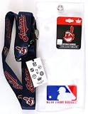 Cleveland Indians Lanyard with Ticket Holder and Logo Pin