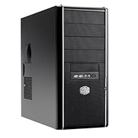 Cooler Master Elite 334 ATX Mid Tower Case Black - (RC-334-KKN1-GP)