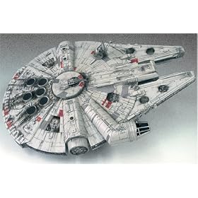 Star Wars Millennium Falcon Japanese Collectible 1/72-Scale Model Kit