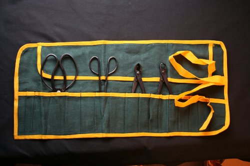 bonsai tool kit 4 piece (170mm) with toolroll