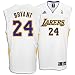 Kobe Bryant White Adidas NBA Replica Los Angeles Lakers Jersey - X-Large