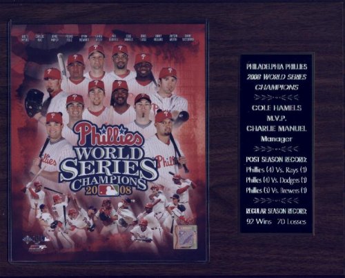 Buy 2008 Philadelphia Phillies World Series 12 X 15 Plaque by E Plaques