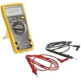 Image : Fluke 77-4 Industrial Digital Multimeter with Large LCD Display 50 Megaohm Resistance 1000V AC/DC Voltage 10A...
