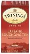 Twinings Lapsang Souchong Tea, Tea Bags, 20-Count Boxes (Pack of 6)