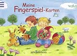 Meine Fingerspiel-Karten: 20 liebevoll illustrierte Karten mit Fingerspielen und Spielanleitungen - 