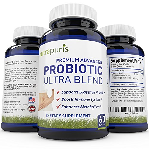 1 BEST Probiotic PREMIUM Ultra Blend Scientifically Formulated