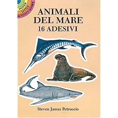 Animali Del Mare: 16 Adesivi (Dover Little Activity Books)