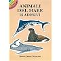 Animali Del Mare: 16 Adesivi (Dover Little Activity Books)