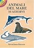 Animali Del Mare: 16 Adesivi (Dover Little Activity Books)