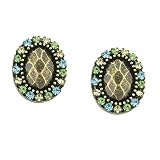 Gioiello Ocean Hues Button Earrings