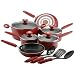 Kitchen & Housewares : Silverstone 13-pc. Cookset - Metallic Red