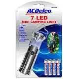 Powermax AC354 Ac Delco 7 LED 4aaa Lantern with Batteries - Silver