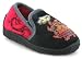 Power Ranges Rampage Boys Power Ranges Full Slipper With Flashing Lights - Black/Red