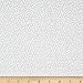 Wilmington Prints Essentials Petite DotsWhite on White Fabric by The Yard, White