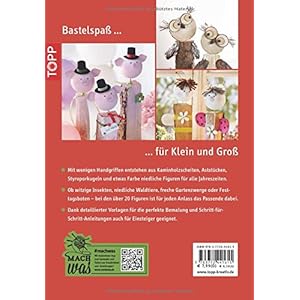 Fröhlich-bunte Kaminholz-Figuren: Dekorationen aus Kaminholz, Holzscheiten und Ästen (kreativ.komp