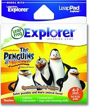 Leapfrog Leapster Explorer Penguins of Madagascar Game