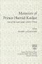 Memoirs of Prince Hamid Kadjar