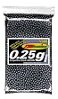 TSD Tactical 6mm .25g Precision BBs - 5000 Round Bag Black