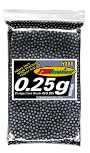 TSD Tactical 6mm .25g Precision BBs - 5000 Round Bag Black