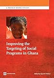 Improving the targeting of social programs in Ghana