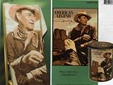 John Wayne Fleece Throw with Tin Canister