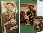John Wayne Fleece Throw with Tin Canister