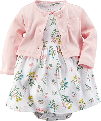 Carter's Baby Girls' 2 Piece Floral Dress Set (Baby) - Pink - 9M