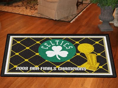 Boston Celtics 2008 NBA Championship 5'x8' Rug 5X8 Floor Mat (Rug)