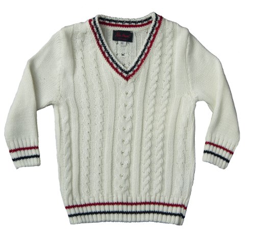 K&auml;the Kruse Jungen Pullover 11401, Gr. 122, Blau (marine/rot) Preisvergleich