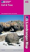 Coll and Tiree (Landranger Maps)