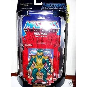 Masters of the Universe - Mer-Man Figure - Commemorative Series - Limited Edition - 1 of 10,000 - Mattel - RARE - Collectible - (E)