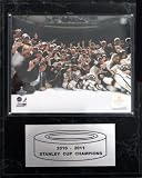 NHL Boston Bruins 2010-2011 Stanley Cup Celebration Champions Plaque