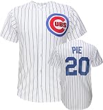Felix Pie White Majestic MLB Home Royal Replica Chicago Cubs Jersey
