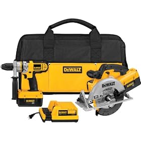 DEWALT DCX6200 36-Volt Lithium Ion Cordless Hammerdrill/Circular Saw Combo Kit with NANO Technology
