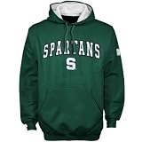 Michigan State Spartans Green Youth Automatic Hoody Sweatshirt