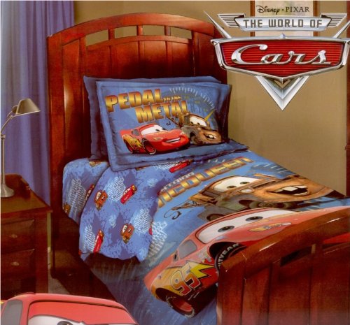 Disney Cars Mater Vs. Lightning Twin Comforter Set