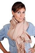 Shoreditch Merino Wool Shawl / Oversize Scarf Dusty Pink