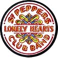 The Beatles - Round Sgt. Pepper's Lonely Hearts Club Band Drum Logo - 