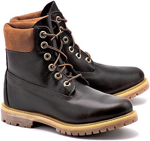 Timberland Af Ek 6 In. Premium Dark Brown Size 6.5 D(M) US Womens