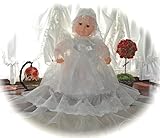 冬用クラシカルレース3段フリル【日本製】