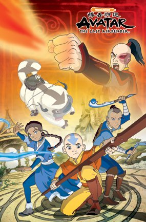 Avatar Poster ~ Exclusive Nickelodeon Edition The Last Airbender