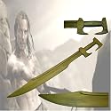 300 Spartan Warrior Wooden Sword Practice Props Plays