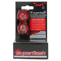 Smart RL321-2-1-01 R�cklicht, 2 NICHIA-LED inkl. Batterie, Dauerlicht oder Intervallblinken