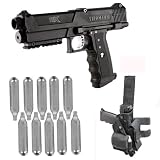 Tippmann TPX Paintball Pistol Gun + Holster + 10 CO2 Cartridges