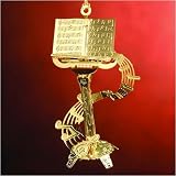 Baldwin Music Stand Brass Christmas Ornament #77086.010