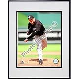 Photofile Toronto Blue Jays B.J. Ryan 2008 Pitching Action - Matted 8x10 Photo in Aluminum Frame