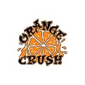 Orange Crush Cheer Cheek Decal 100-pk.